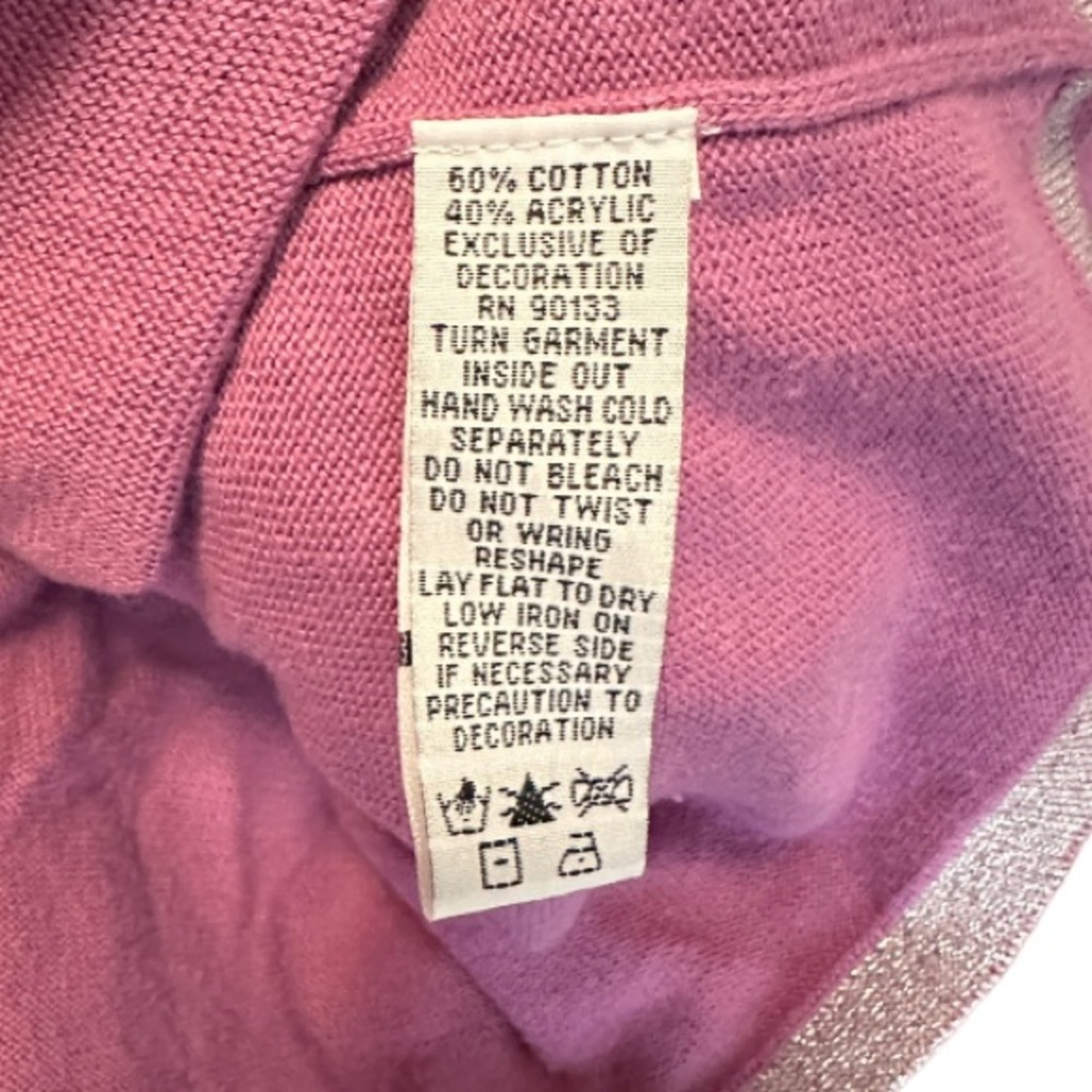 Bob Mackie Wearable Art Cardigan Sweater - image 6